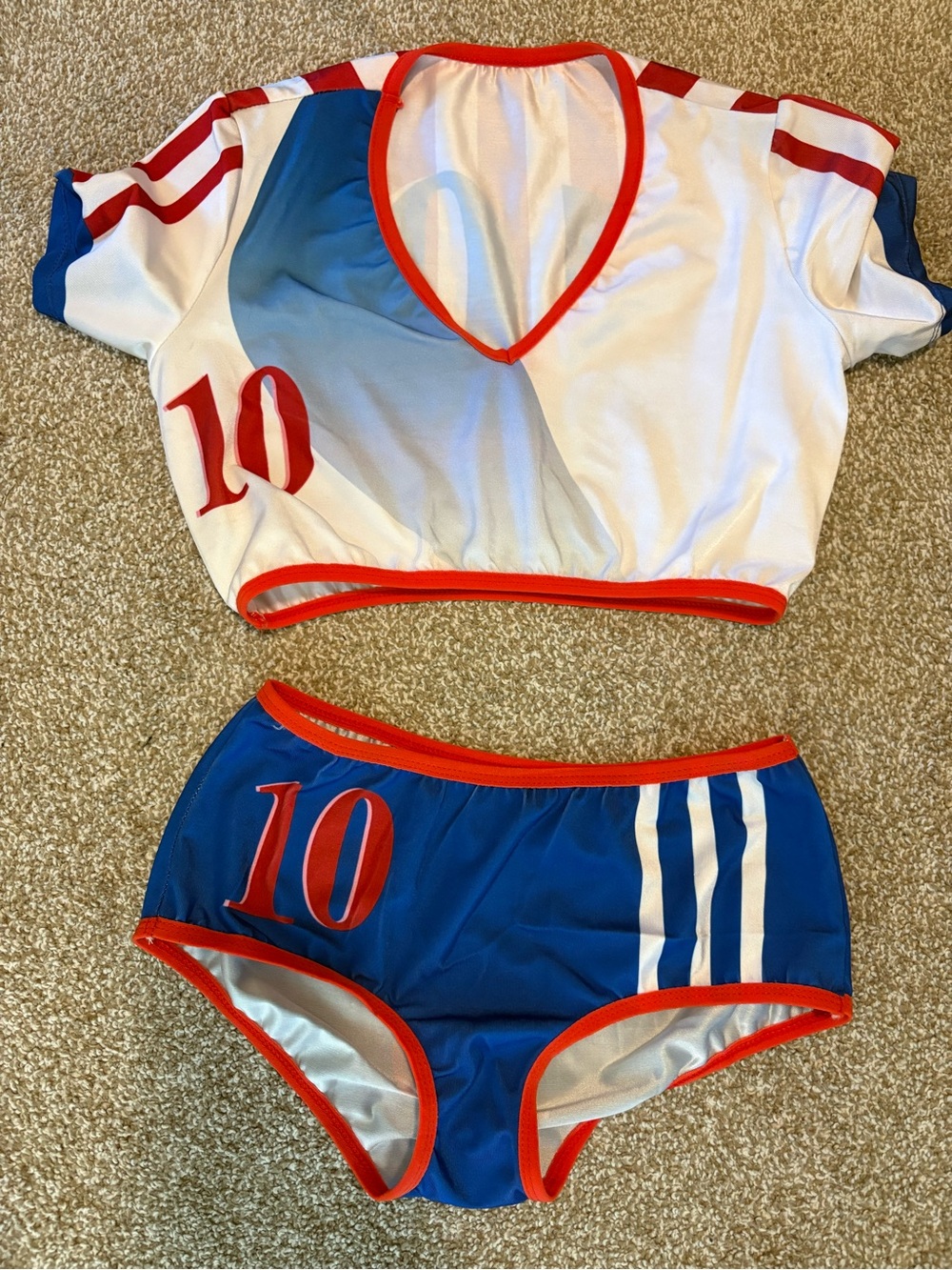 Football Team USA Two-Piece Set Size M NEW
